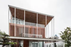 Ngôi nhà như 'đôi cánh thiên thần' giữa Cố đô Huế