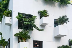 Ngôi nhà "biết thở" giữa lòng Sài Gòn