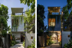 Ngôi nhà lấy cảm hứng từ nếp gấp giấy