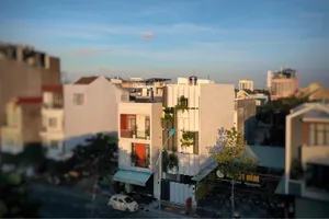 Ngôi nhà có mặt tiền 5 lớp ở Ninh Thuận