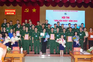 Biên phòng TP.HCM tổ chức hội thi 'Dân vận khéo' năm 2023.