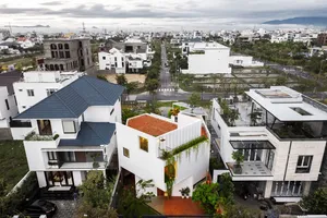 Ngôi nhà xoay 45 độ ở TP Đà Nẵng