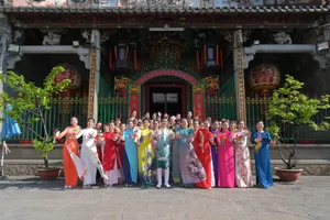 Sắp diễn ra ngày hội Thương nhân quận 5 với áo dài Việt