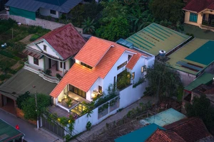 Chiêm ngưỡng ngôi nhà hình ziczac ở TP Vinh