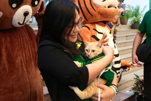 Áo 'Chủ tịch' mèo Mika được đấu giá 10 triệu đồng tại Thảo Cầm Viên