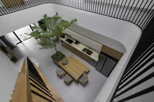 Ngôi nhà 3 tầng ở Đà Nẵng có khoảng trời riêng để thư giãn