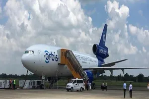 Bệnh viện 'bay' Obris hạ cánh xuống Cần Thơ