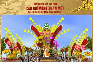 Đường hoa Cần Thơ xuân Mậu Tuất có gì đặc biệt?