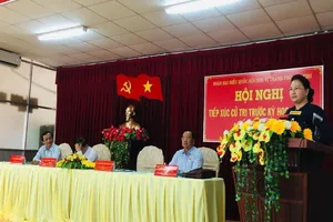 Chủ tịch Quốc hội trả lời cử tri về giá xăng, giá điện 