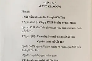 Cục Thuế kháng cáo vụ bị tòa xử thua doanh nghiệp
