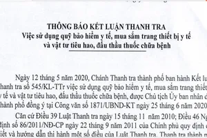 Cần Thơ: Thanh tra yêu cầu khắc phục sai phạm gần 75 tỉ