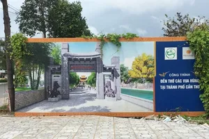 Cần Thơ: Kiến nghị lập hội đồng nghệ thuật dự án Đền Hùng 