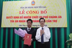 TAND TP Cần Thơ có Phó Chánh án mới