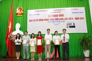 Báo Pháp Luật TP.HCM đạt giải báo chí về ĐBSCL
