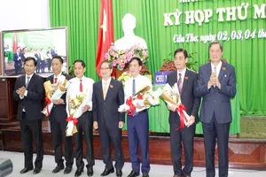 Cần Thơ có 3 tân Phó Chủ tịch UBND và 1 Phó Chủ tịch HĐND