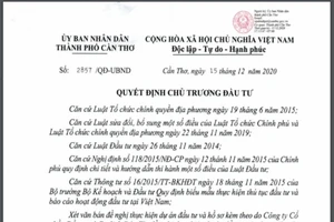 Cần Thơ: Chuẩn bị đầu tư Khu du lịch sinh thái Cái Nai