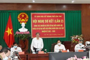 Cần Thơ: 8 tổ bầu cử bỏ phiếu sớm vào ngày 20-5