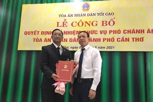Tòa án TP Cần Thơ có phó chánh án mới