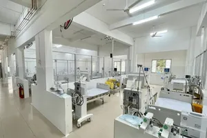 Cần Thơ: Trung tâm Hồi sức tích cực Quốc gia điều trị COVID-19 đã sẵn sàng