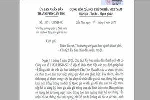 Cần Thơ vẫn còn vi phạm khi chọn tổ chức đấu giá tài sản