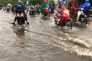 Cần Thơ: Triều cường cao nhất trong năm có thể xuất hiện vào 27 và 28-9