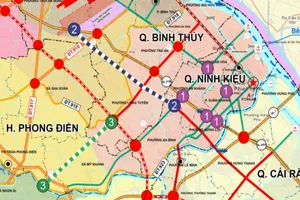 Cần Thơ đề xuất vay vốn ADB làm 3 dự án giao thông ngàn tỉ