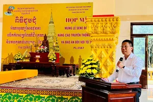 Cần Thơ: Họp mặt mừng lễ Sene Đonta của đồng bào Khmer