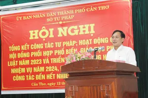 4 điểm nổi bật của ngành tư pháp TP Cần Thơ