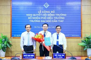 Trường ĐH Cần Thơ bổ nhiệm Phó Hiệu trưởng mới