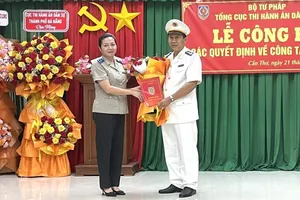 Cục Thi hành án Dân sự TP Cần Thơ có tân Cục trưởng