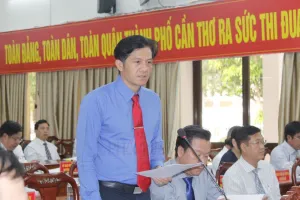 TP Cần Thơ: Chủ tịch quận Ninh Kiều lý giải việc chưa tiếp nhận công trình hồ Bún Xáng