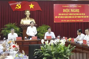 Bí thư TP Cần Thơ chỉ đạo 'đảm bảo sau sáp nhập, anh em có chỗ ở, chỗ làm việc’