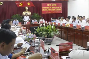 Ban Thường vụ Cần Thơ, Sóc Trăng, Hậu Giang bàn nhân sự của TP Cần Thơ mới