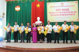  Kết thúc hoạt động của Ủy ban MTTQ Việt Nam TP Cần Thơ 