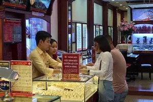 Giá vàng đang tăng nhanh