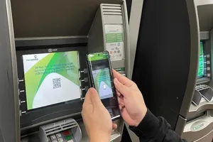 Rút tiền tại ATM không cần dùng thẻ vật lý