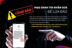 Cảnh báo nguy cơ lừa đảo nhằm chiếm đoạt tài khoản ngân hàng