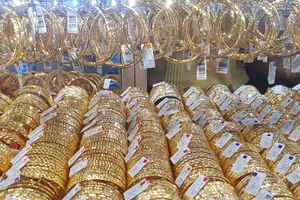Giá vàng trong nước bất động