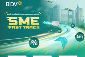 Ưu đãi vay vốn đặc biệt cho doanh nghiệp với BIDV SME Fast Track