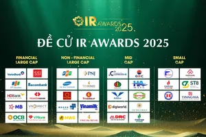 IR Awards 2025 gọi tên những doanh nghiệp niêm yết nào?