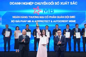 MB nhận giải thưởng Chuyển đổi số Việt Nam 2025 với bộ giải pháp công nghệ tiên phong