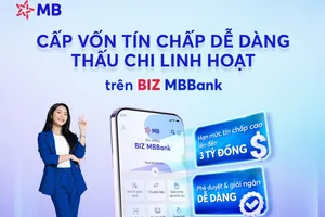 Sản phẩm vay tín chấp dựa trên dữ liệu của Biz MBBank được đánh giá 5 sao