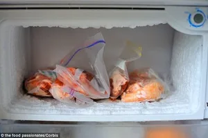Cấp đông thịt gà có thể tránh được ngộ độc thực phẩm