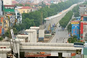Thi công trở lại tuyến đường sắt Cát Linh – Hà Đông