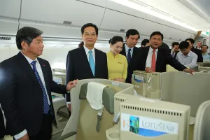 Vietnam Airlines nâng cấp dịch vụ tiêu chuẩn 4 sao 