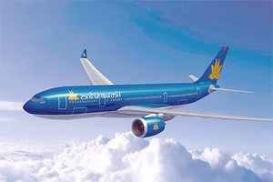 Máy bay Vietnam Airlines gặp sự cố phải quay lại Nội Bài