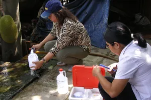 Cách lấy mẫu nước giếng khoan để xét nghiệm