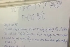 Kiểm tra khẩn công ty nhận đăng ký tiêm vaccine dịch vụ