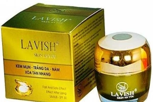 Thu hồi 3 loại mỹ phẩm có hàm lượng thủy ngân quá cao