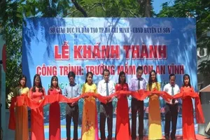 Huyện đảo Lý Sơn có trường mầm non 8 tỉ đồng